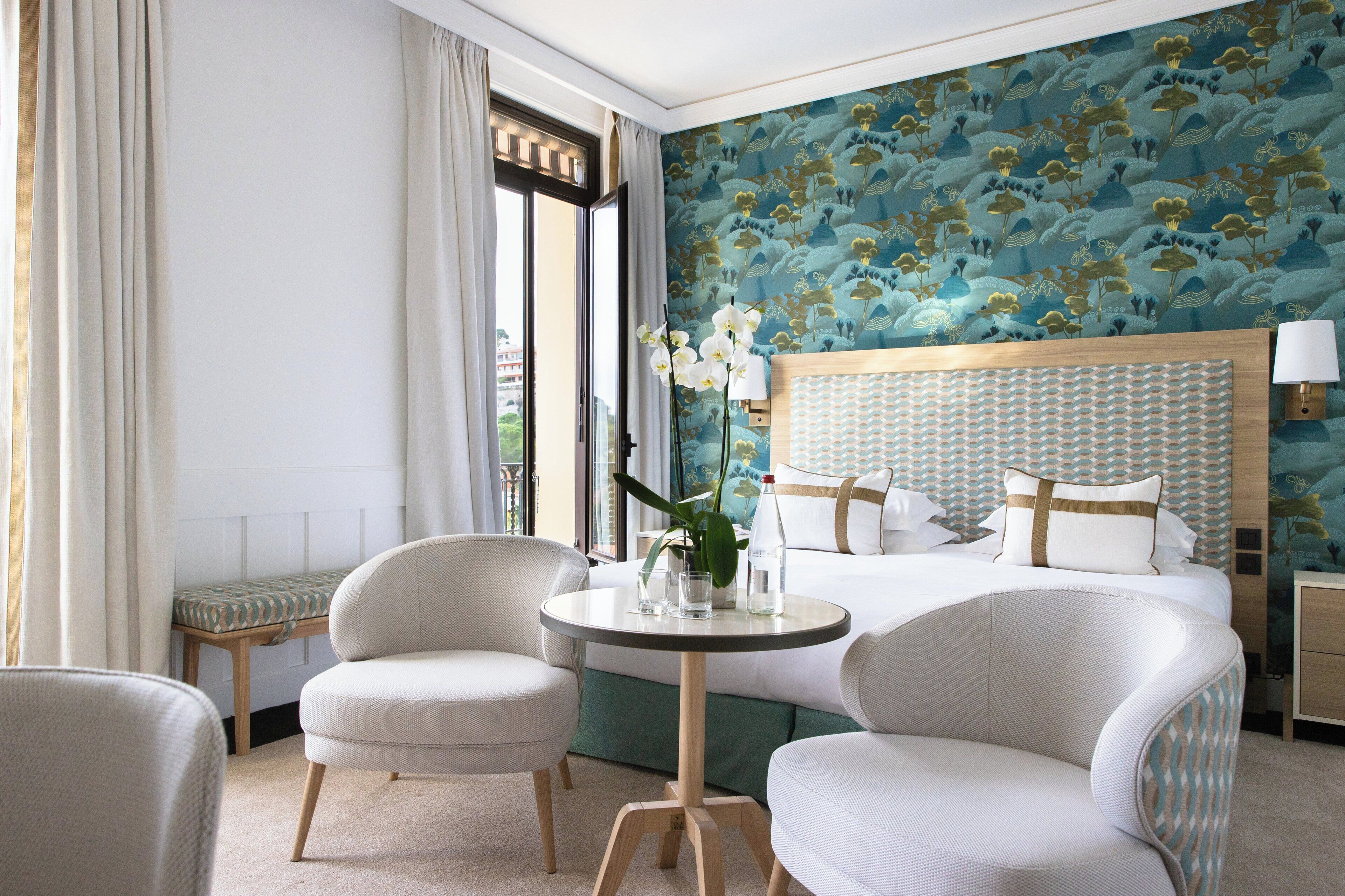 deluxe room (sea and garden view) | 1 bedroom, premium bedding, free minibar, in-room safe