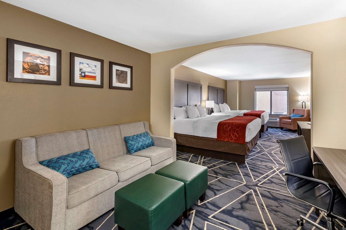Suite, Multiple Beds, Non Smoking | In-room safe, desk, iron/ironing board, rollaway beds