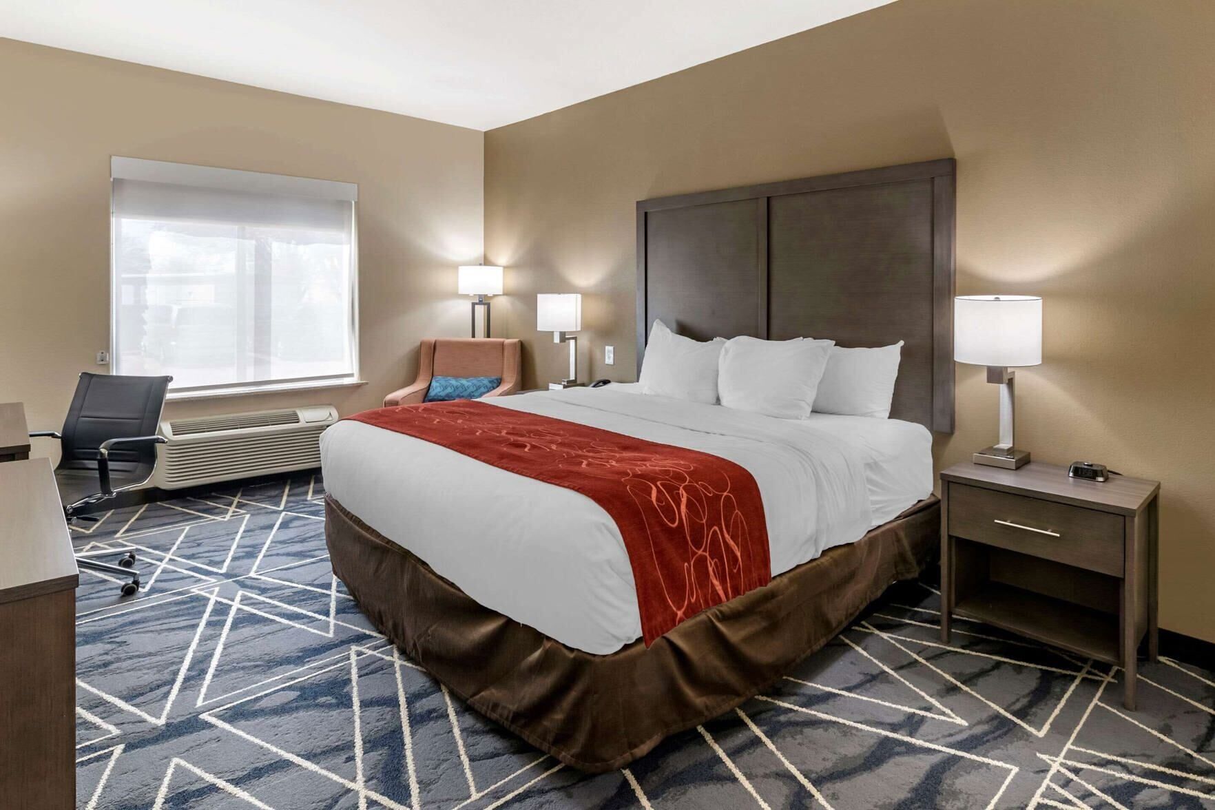 In-room safe, desk, iron/ironing board, rollaway beds