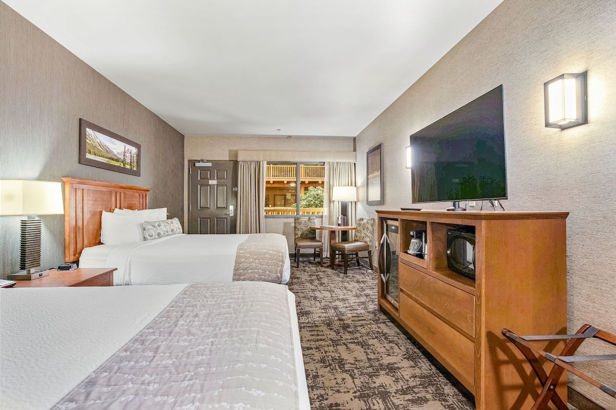 standard double room, 2 queen beds | hypo-allergenic bedding, pillow-top beds, blackout curtains