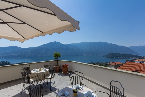 Utsikt fra overnattingsstedet