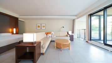 1 chambre, literie hypoallergénique, minibar