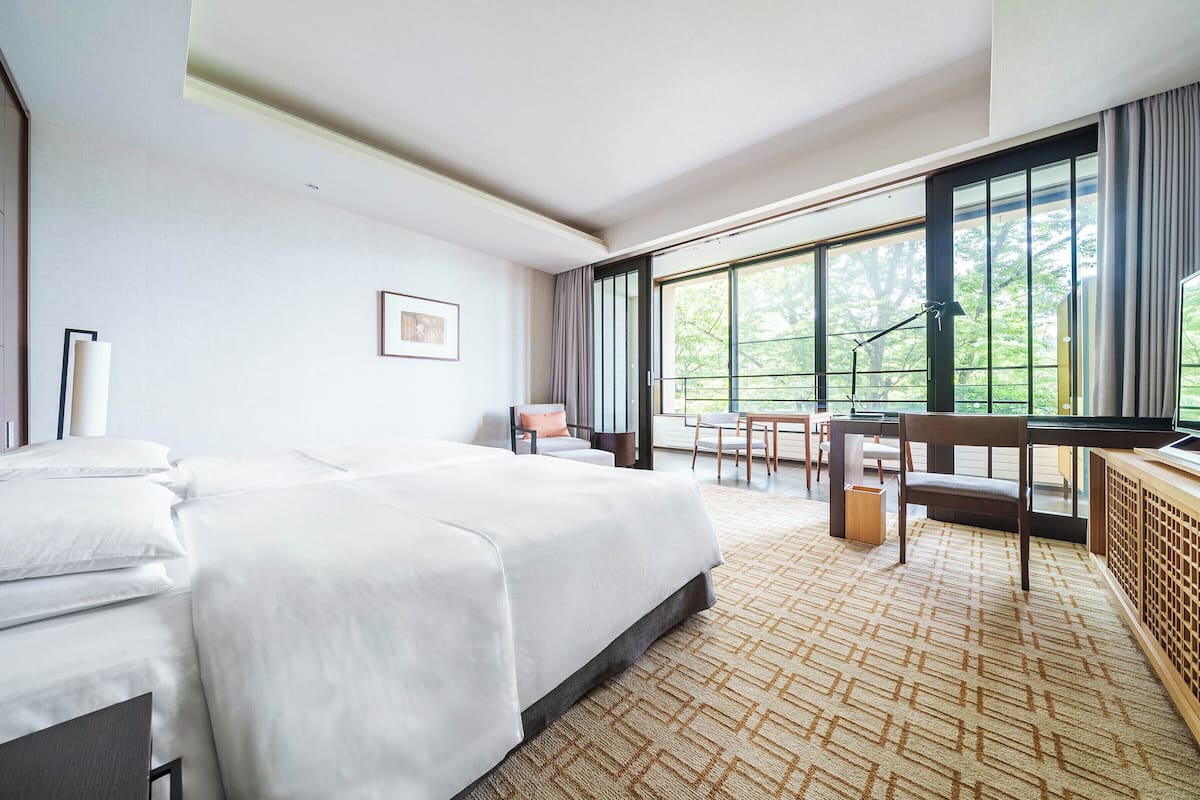 1 chambre, literie hypoallergénique, minibar