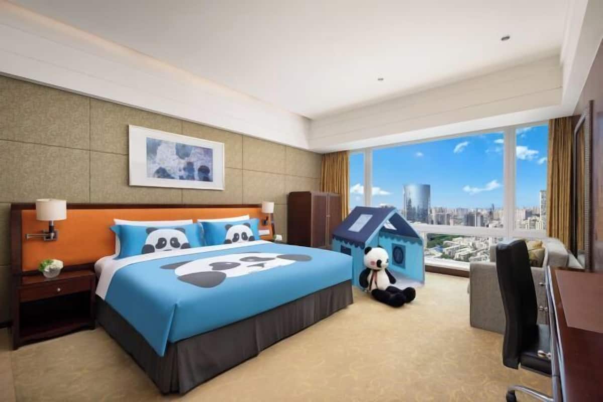 Biancheria da letto di alta qualità, minibar, una cassaforte in camera
