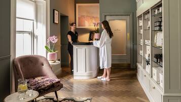 Body treatments, body wraps, body scrubs, facials