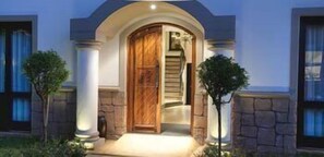 Entrada de la propiedad