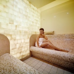 Sauna, steam room, hot springs/mineral springs, body treatments