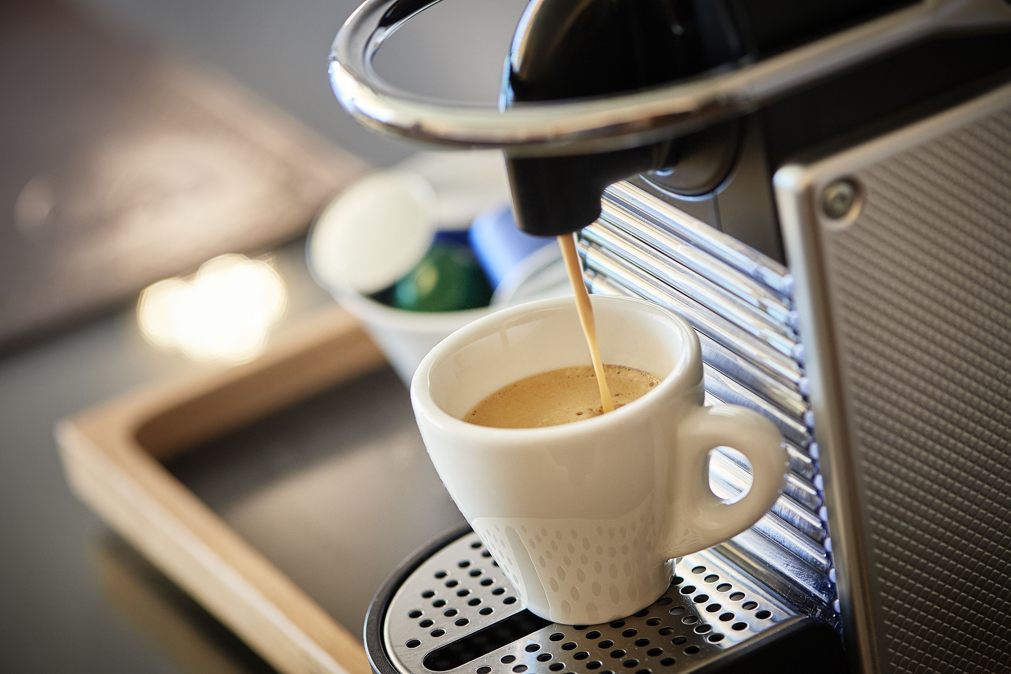 Kaffe og/eller kaffemaskin