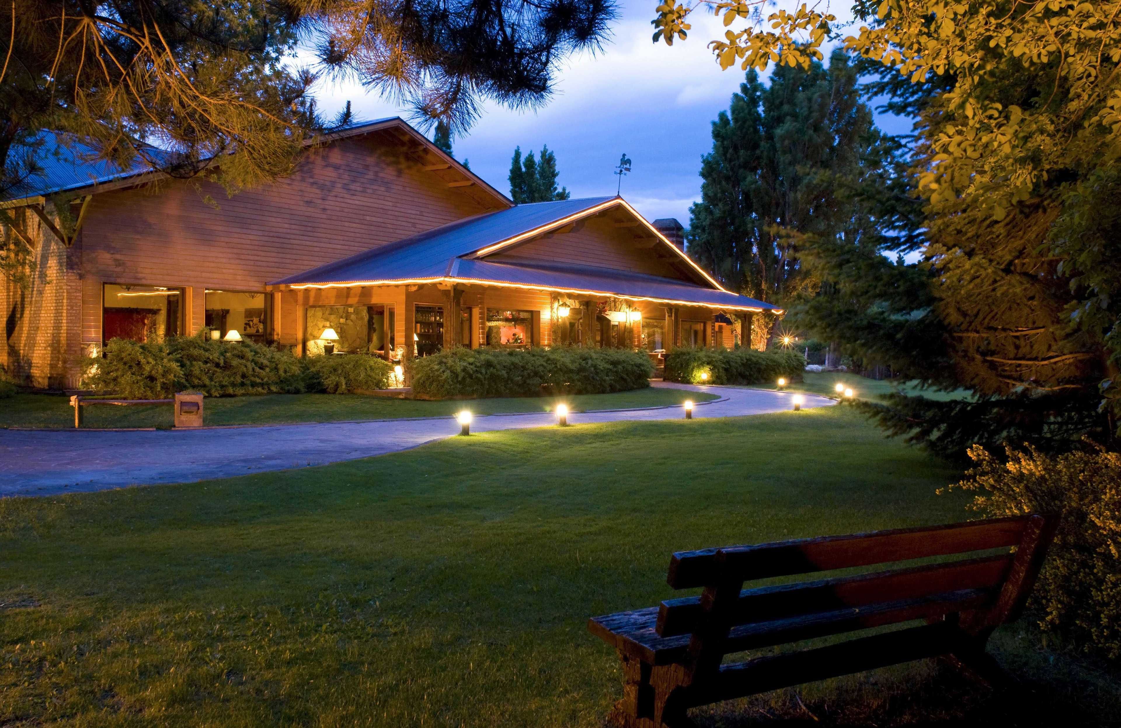 Front of property – evening/night