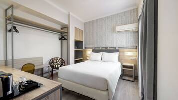 Minibar, in-room safe, desk, blackout curtains