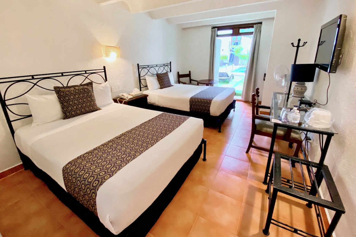 In-room safe, desk, blackout drapes, WiFi (free)
