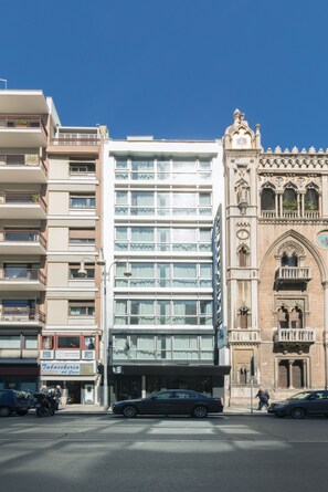 Façade de l’hébergement