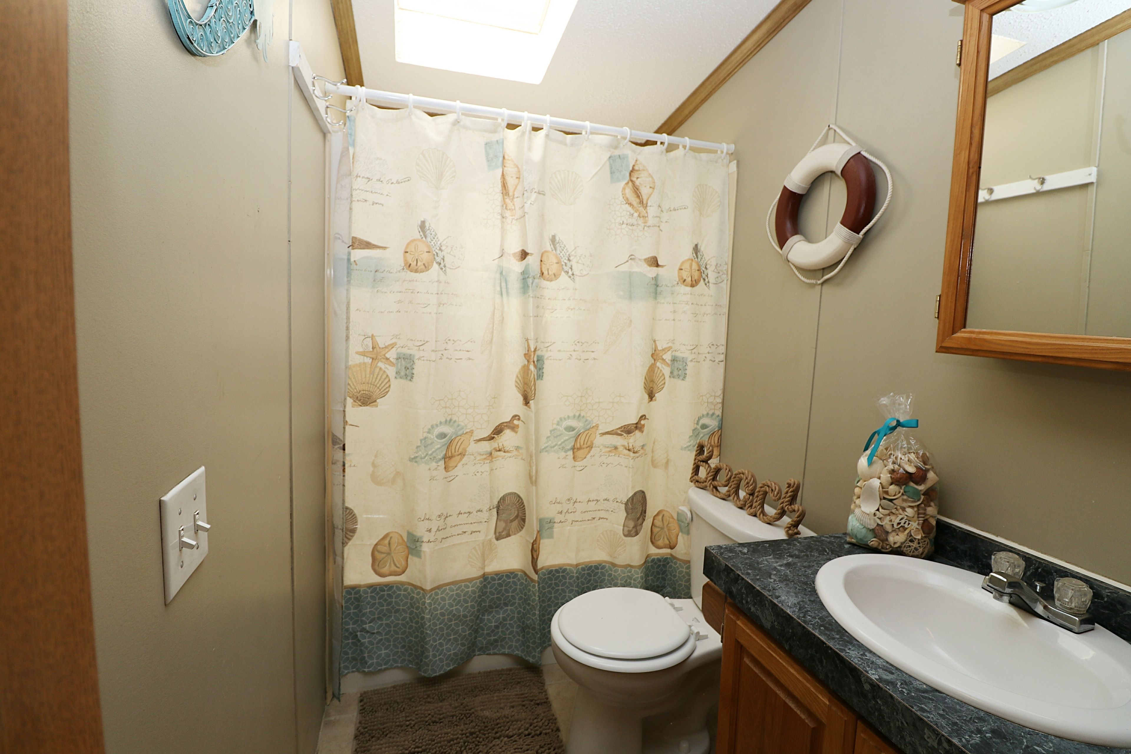 3 bedroom 2 bath home - sleeps up to 8  | bathroom shower