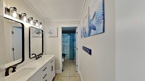 3 bedroom 2 bath home - sleeps up to 8  | Bathroom | Shower, hair dryer