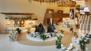 Sitteområde i lobbyen