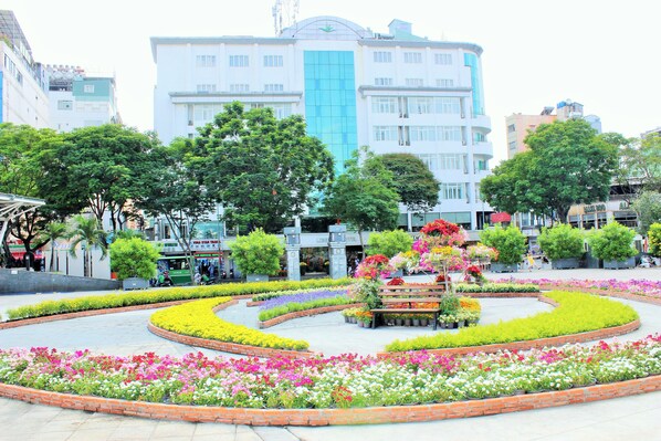 Fachada da propriedade