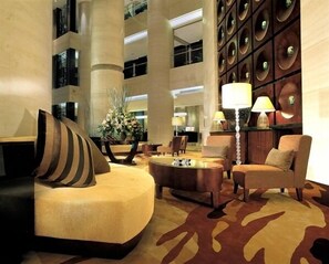 Sala de estar en el lobby