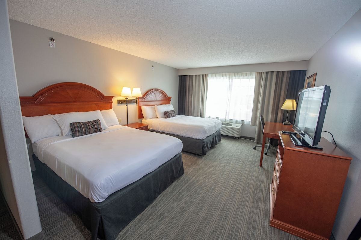 Luxury Studio Suite, Multiple Beds, Non Smoking | Premium bedding, desk, blackout drapes, soundproofing