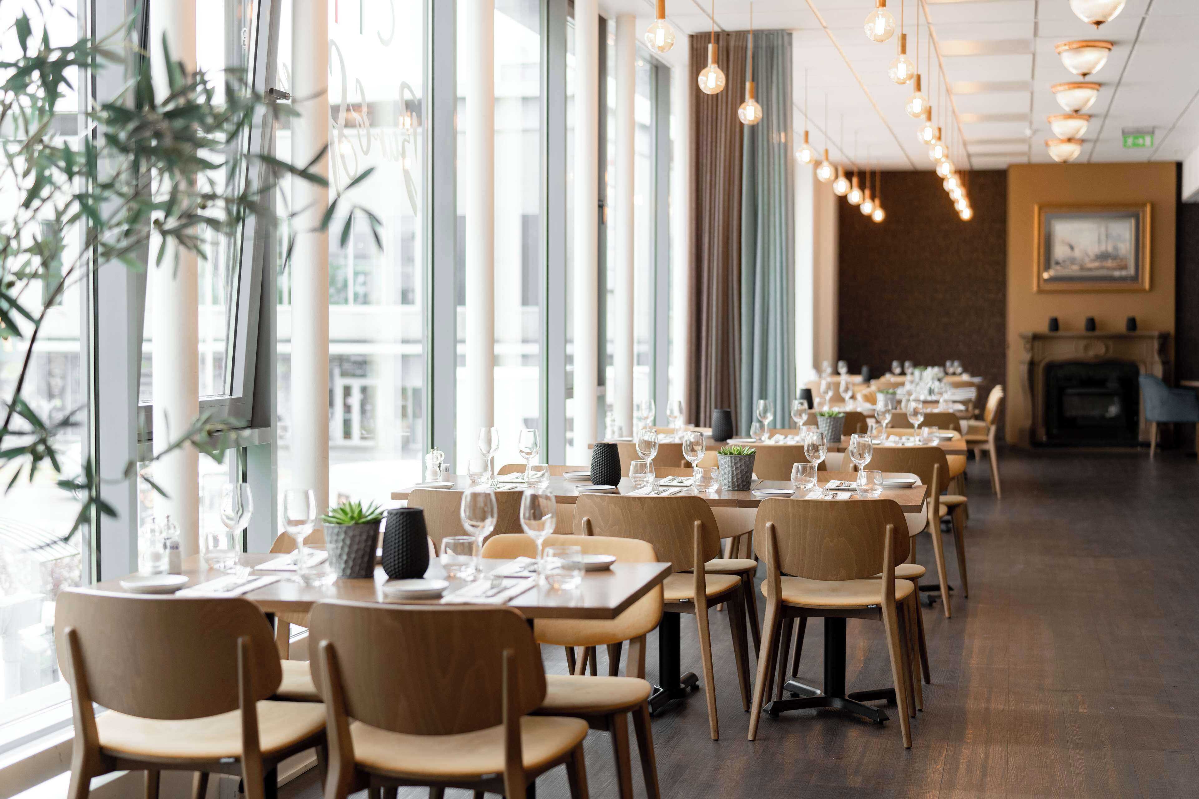 Frokost, lunsj og middag serveres