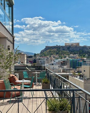 Double or Twin Room (Acropolis View) | View from room