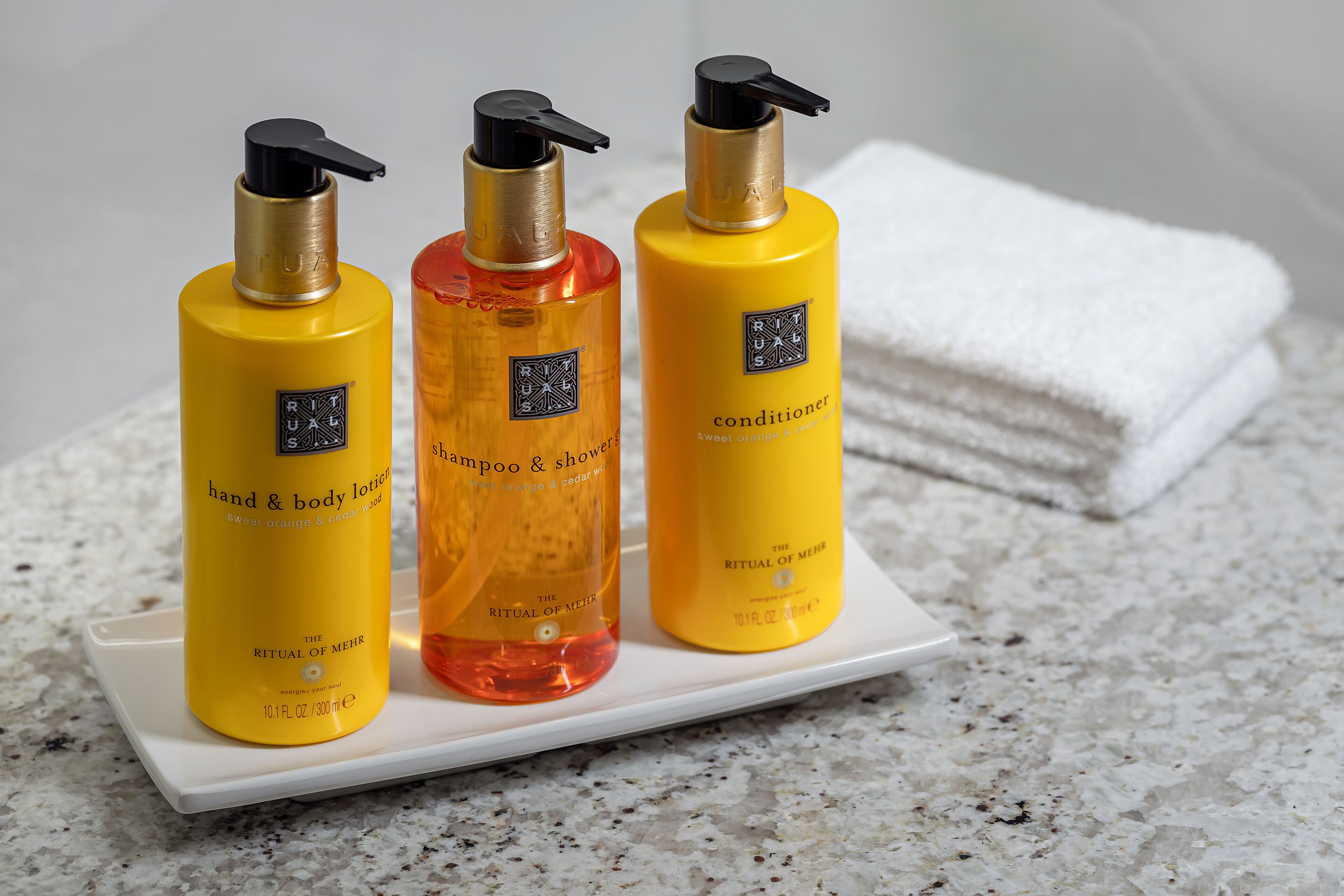 premium bedding, select comfort beds, in-room safe, desk