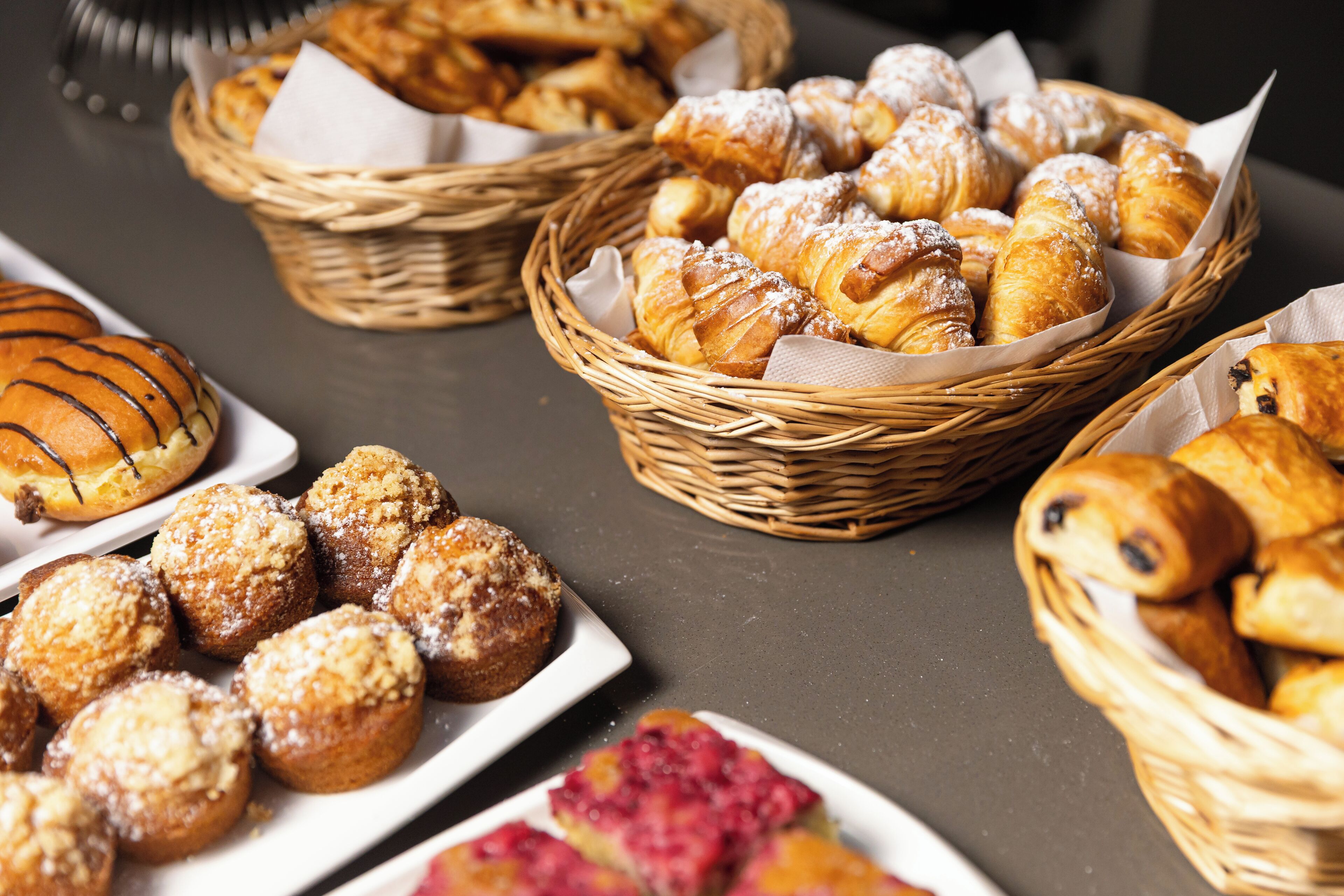 daily buffet breakfast (eur 15 per person)