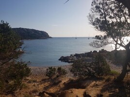 Una playa cerca, traslado desde/hacia la playa, pesca