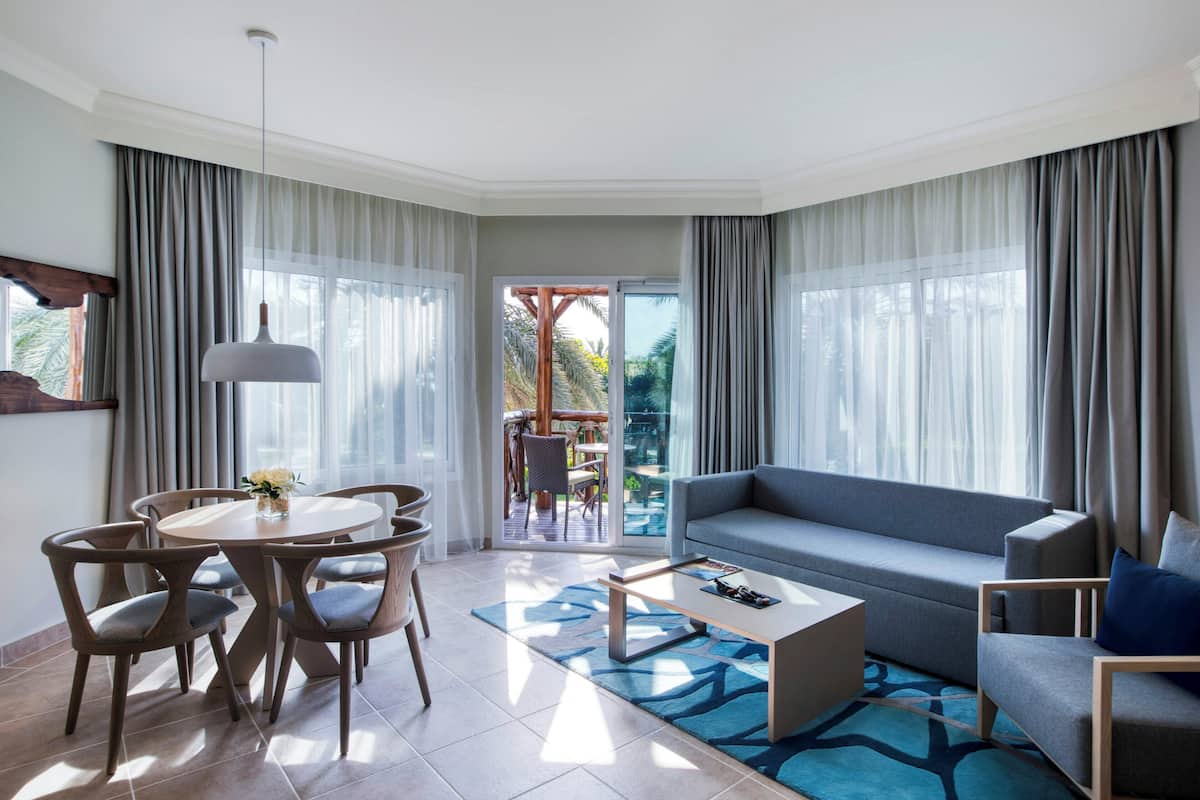 Suite, balkon, pemandangan kebun | Taman