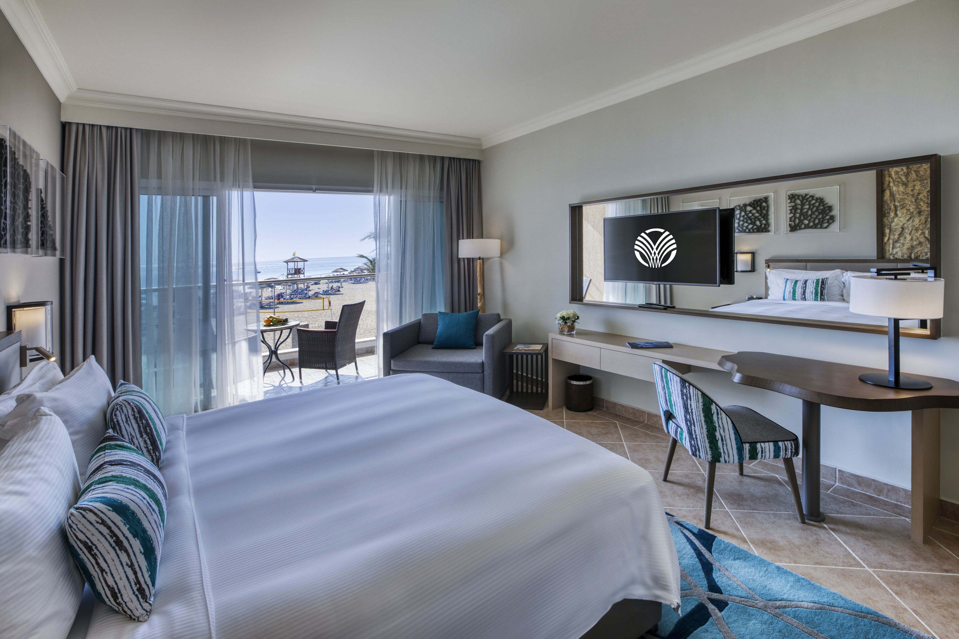 1 多间卧室、羽绒被、迷你吧、客房内保险箱