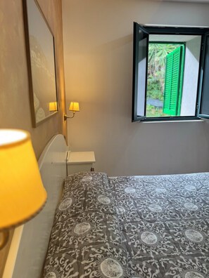 Uitzicht vanuit de kamer