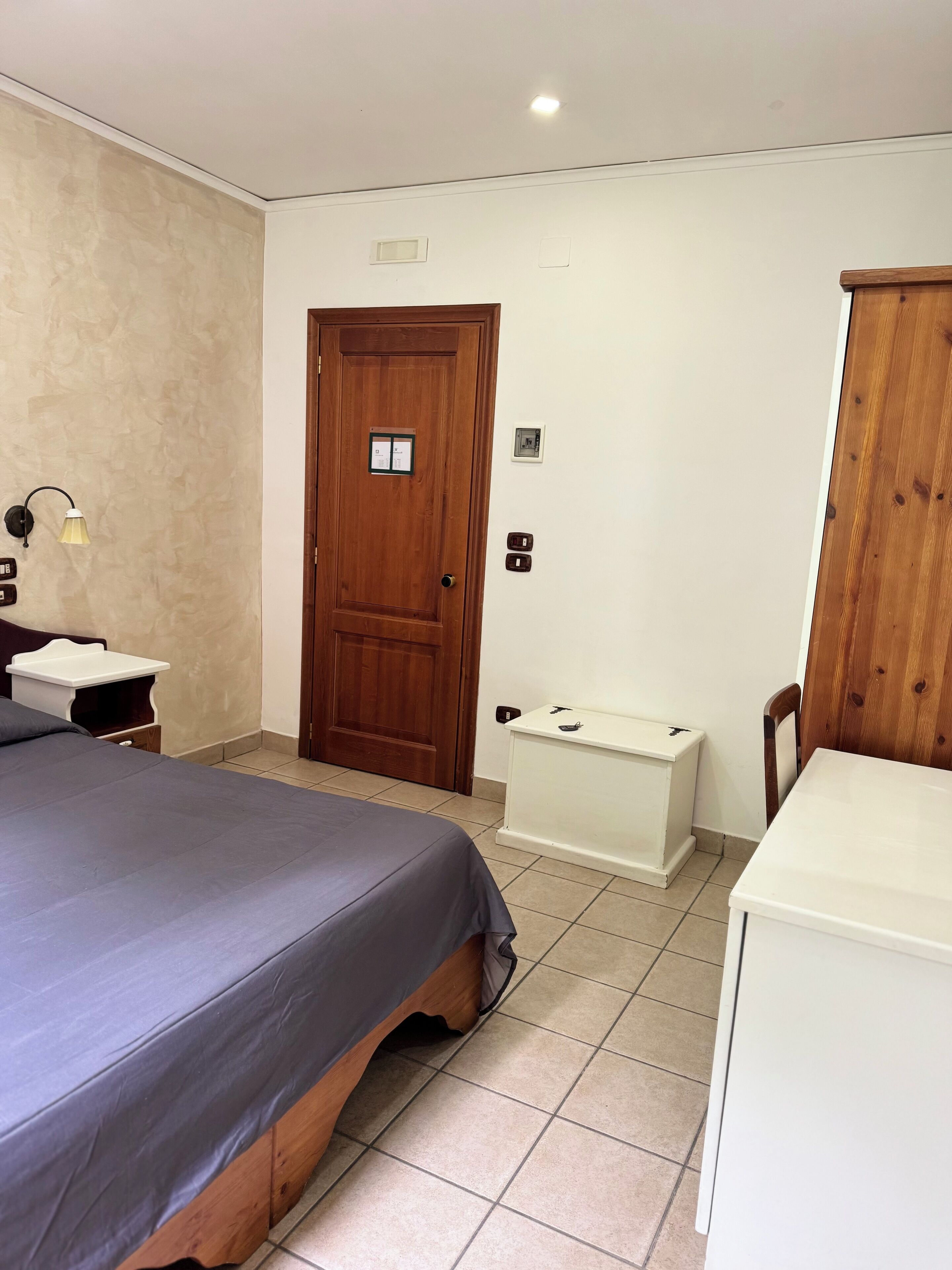 Economy Double Room | Desk, blackout curtains, free cots/infant beds, free WiFi