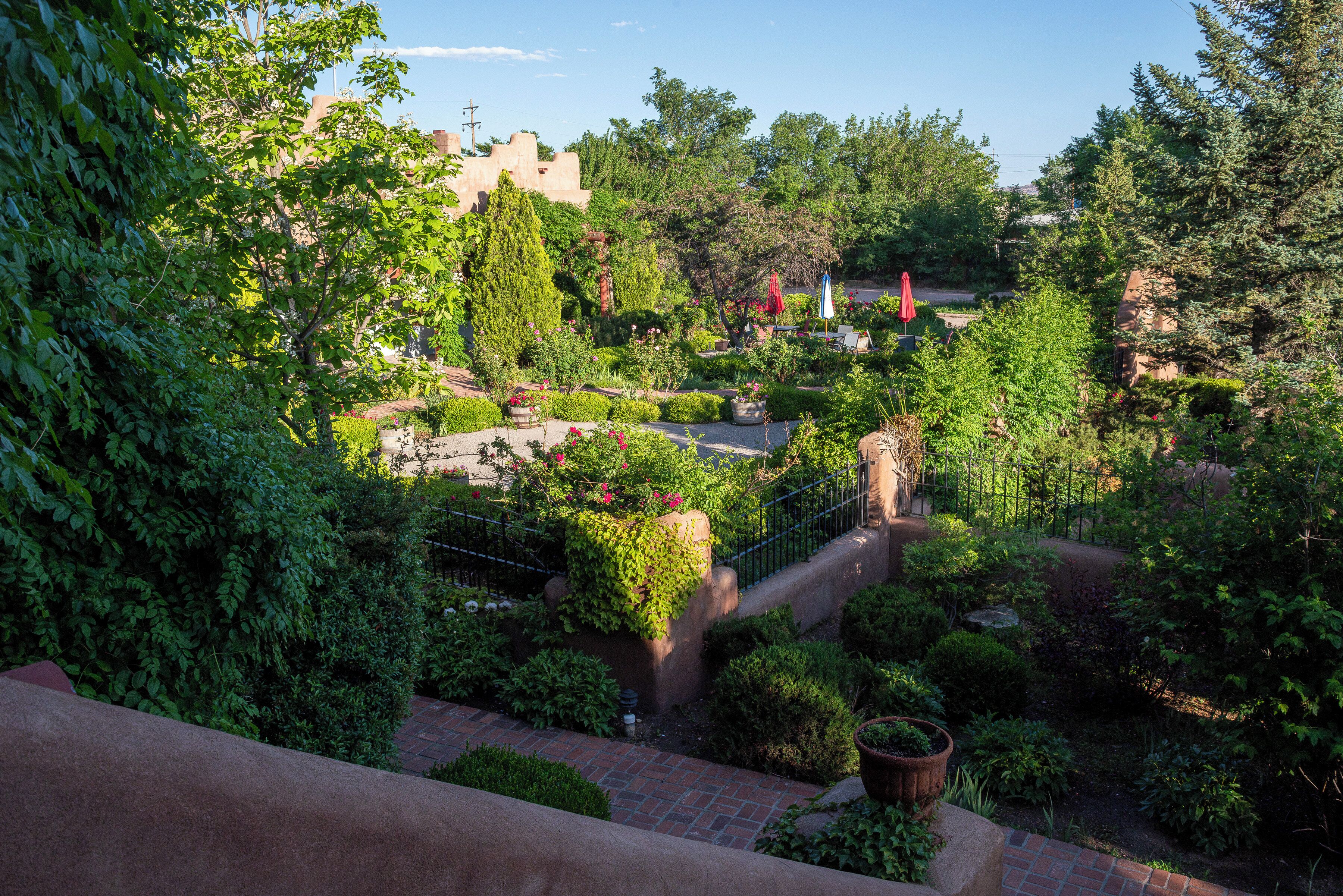 Chambre Luxe, salle de bains attenante (one queen) | Terrasse/Patio