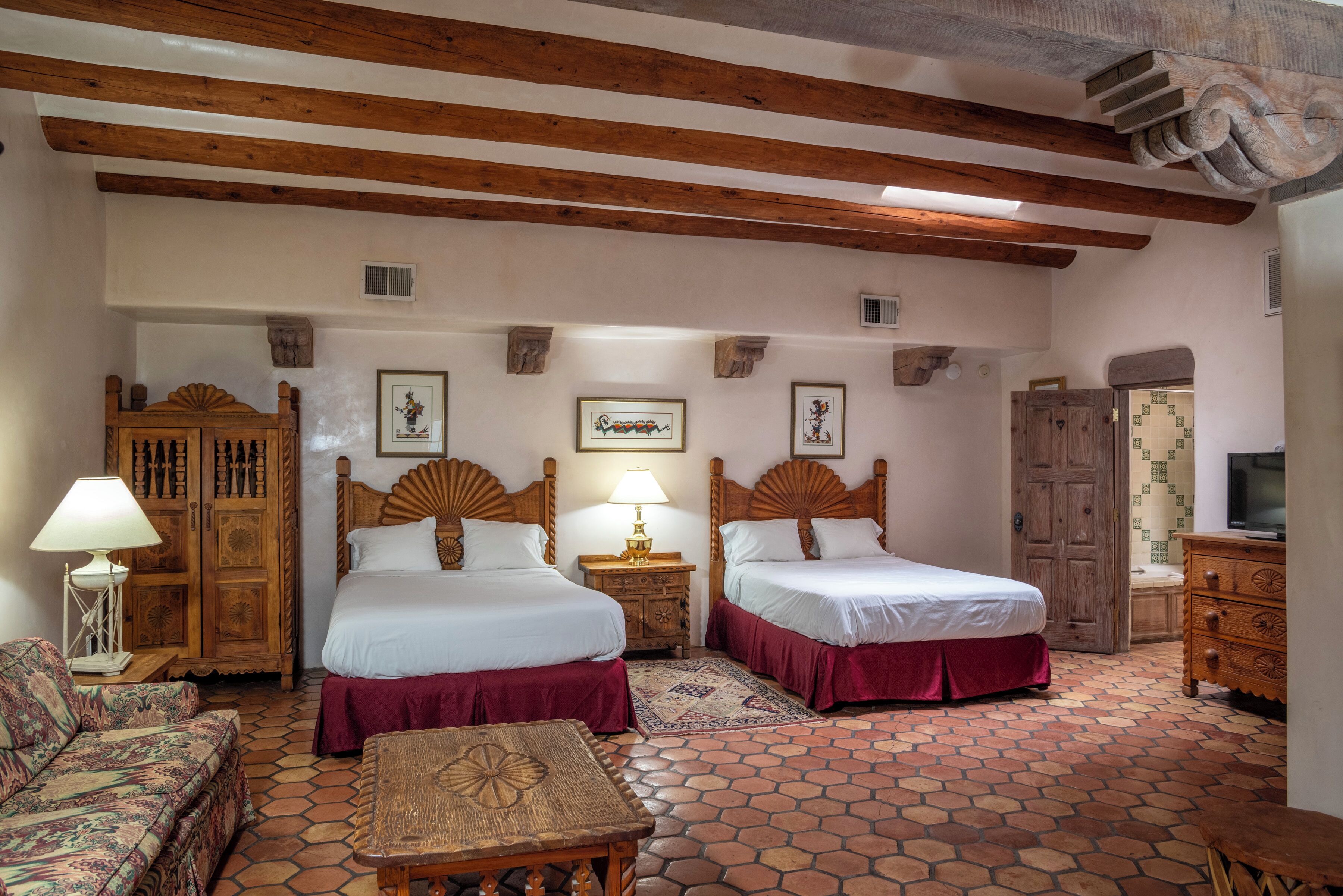 Luxury Room, Ensuite (Luxury Suite - two queens) | Down comforters, individually decorated, blackout drapes