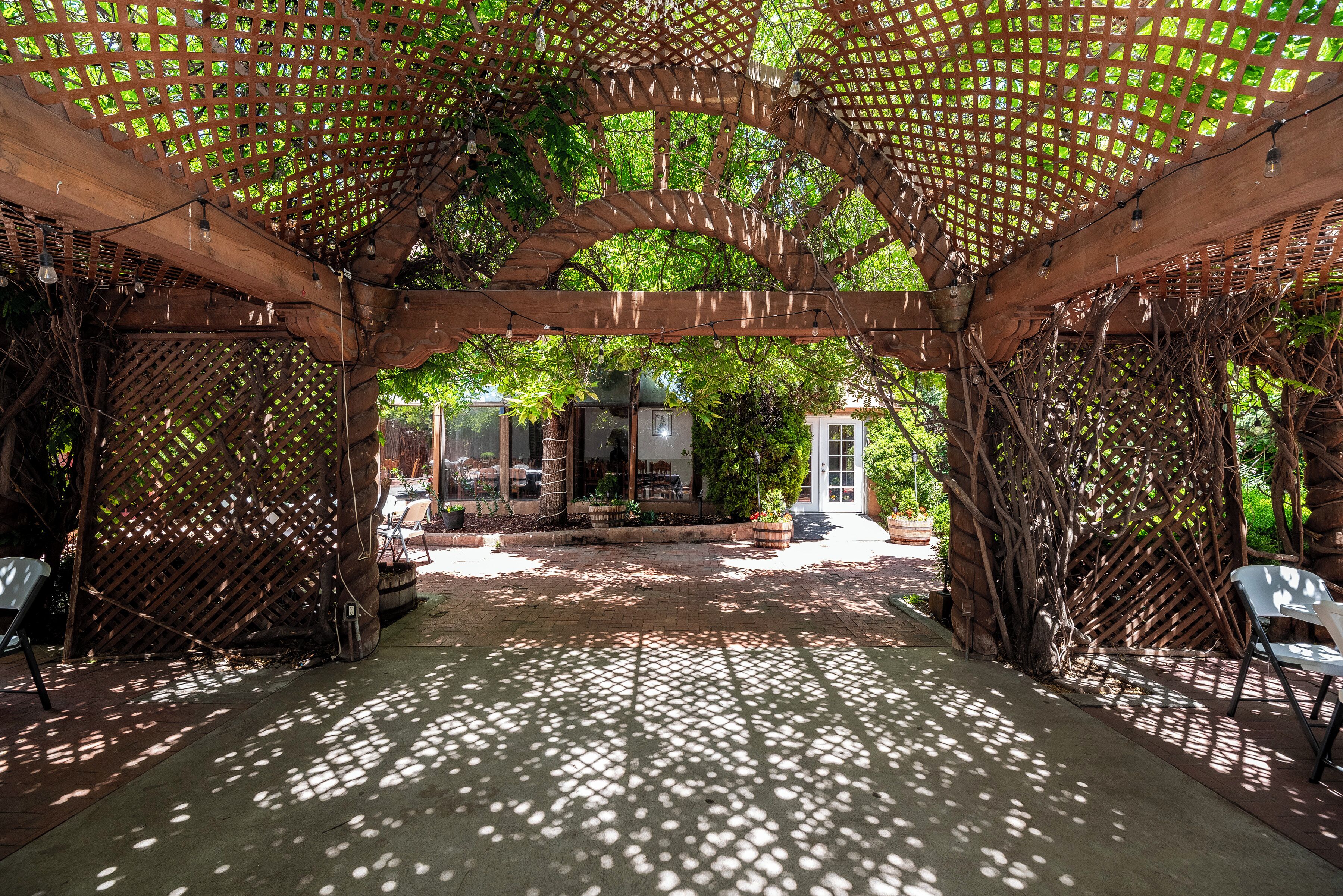 Utendørs bankettområde