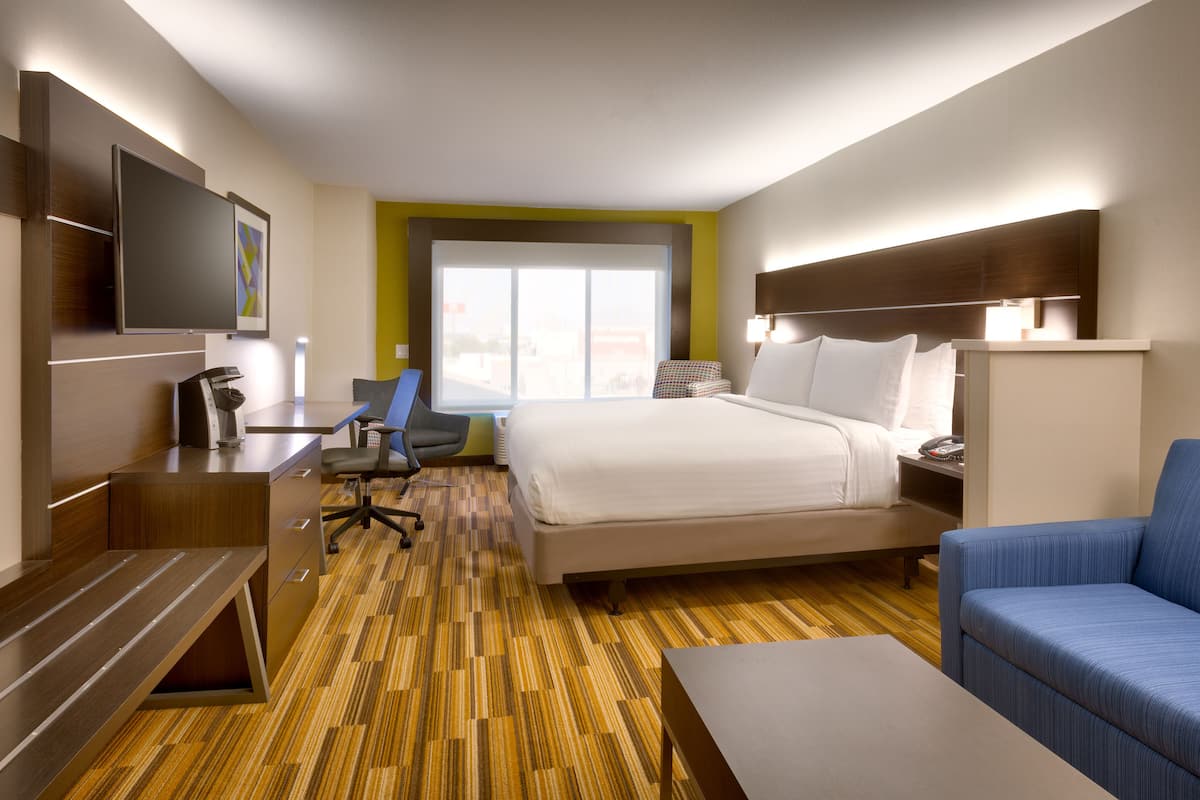 In-room safe, desk, blackout curtains, iron/ironing board