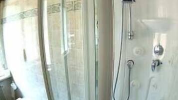 Shower, hair dryer