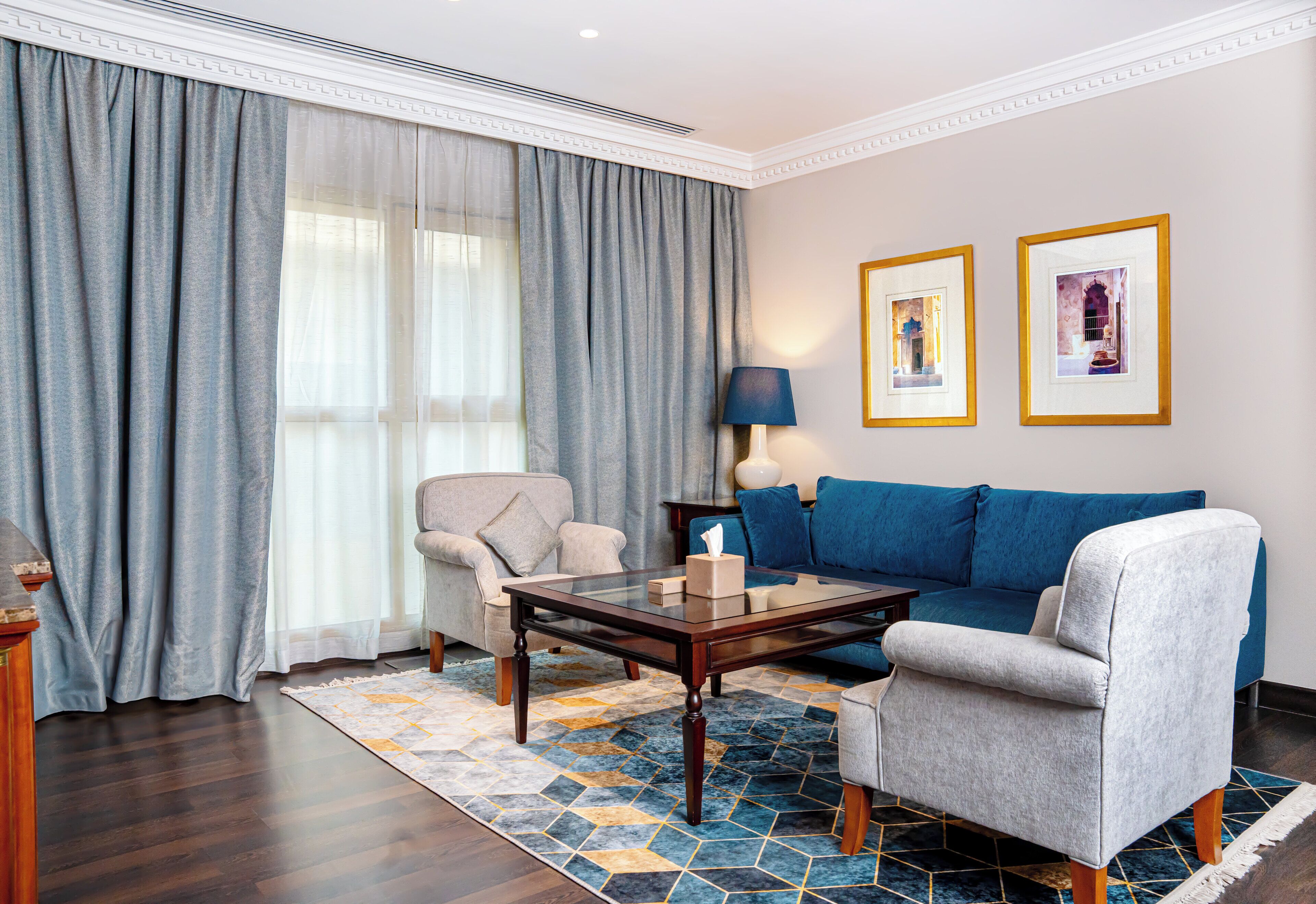 Zimmer, 1 King-Bett (Diplomatic) | Hochwertige Bettwaren, Zimmersafe, Schreibtisch, schallisolierte Zimmer