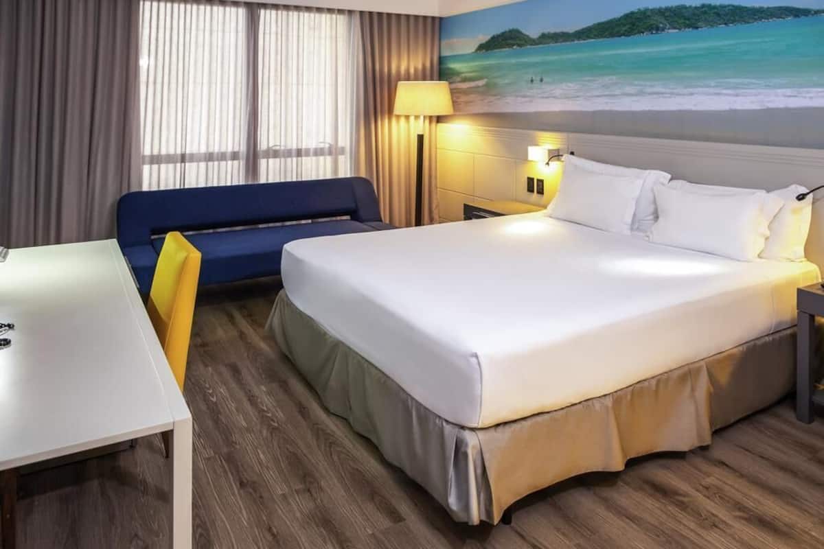 Minibar, in-room safe, desk, blackout curtains