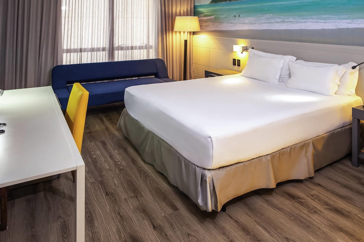 Standardrum - 1 kingsize-säng med bäddsoffa | Minibar, värdeförvaringsskåp på rummet och skrivbord