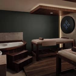 Een Turks bad/hammam, lichaamsbehandelingen, body scrubs