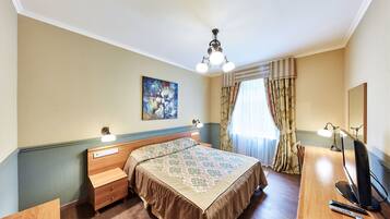 Suite | 1 slaapkamer, luxe beddengoed, een minibar, een kluis op de kamer