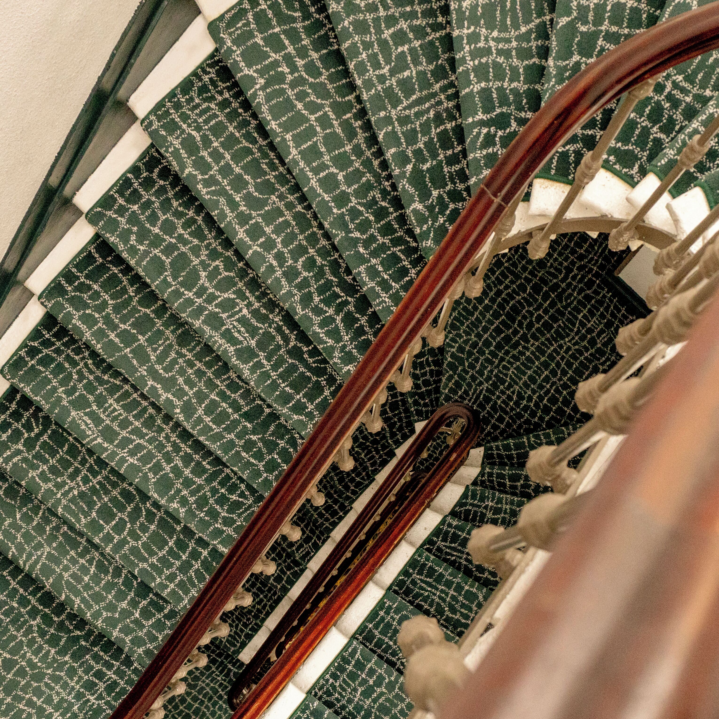 Handläufe an den Treppen