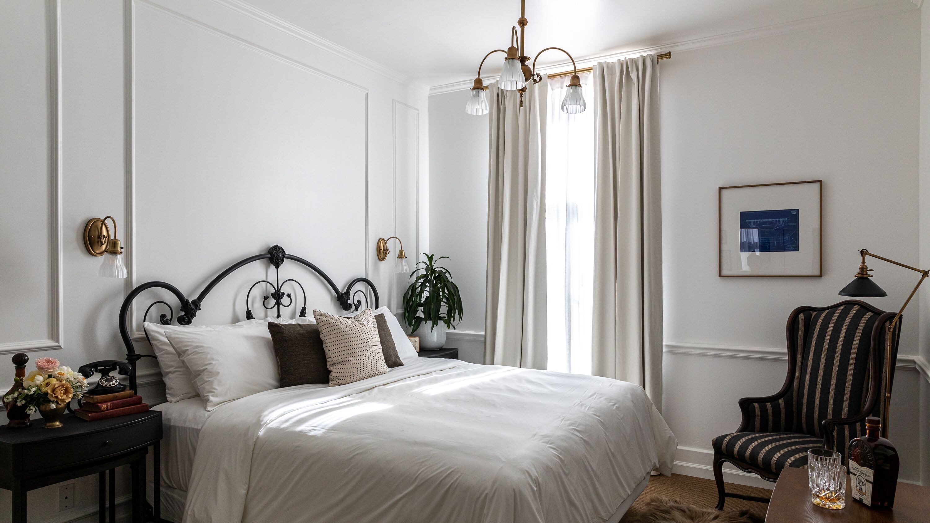Literie de qualité supérieure, décoration personnalisée
