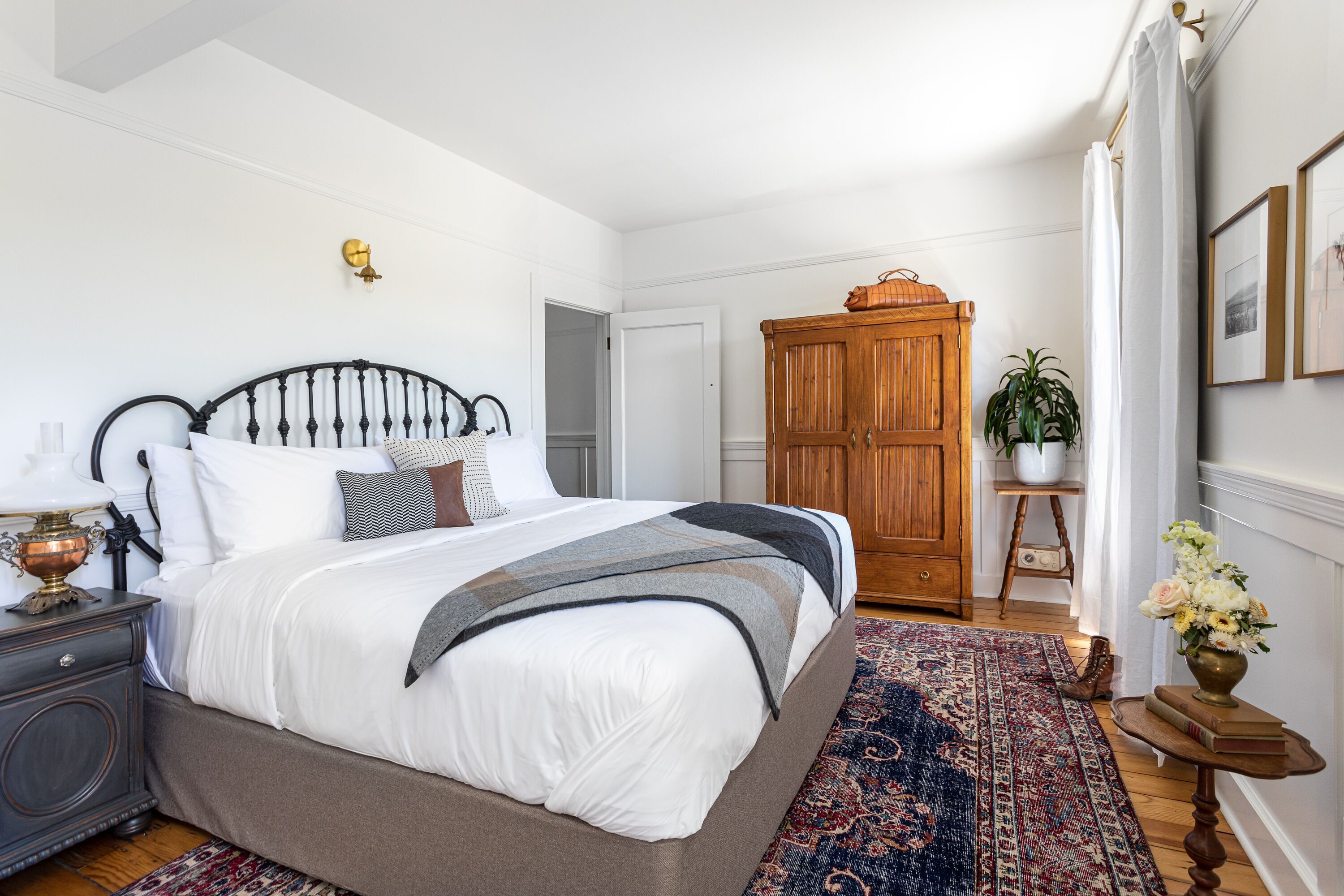 Literie de qualité supérieure, décoration personnalisée