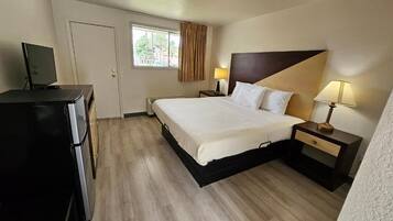 Premium bedding, blackout curtains, free WiFi, bed sheets