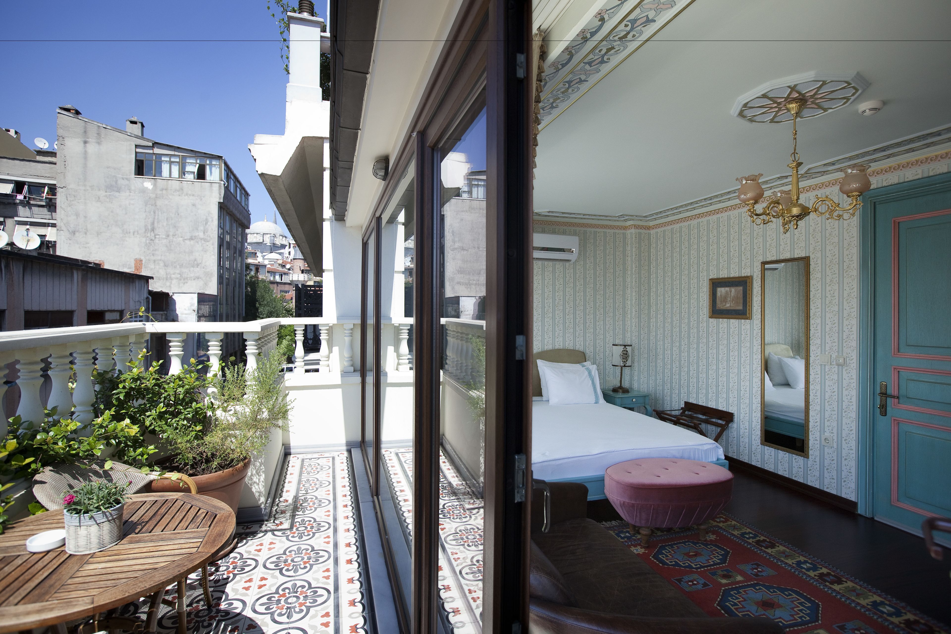 Penthouse (Balcony, Partial Sea View) | Premium bedding, minibar, in-room safe, desk