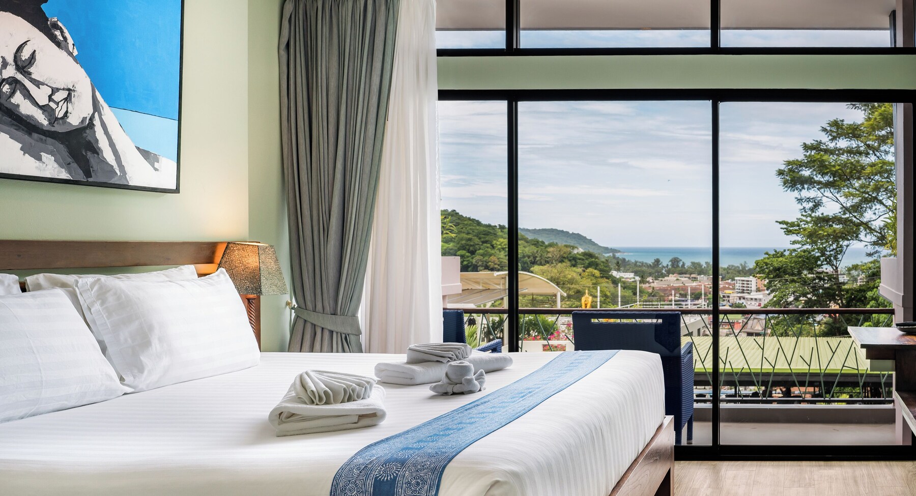 Deluxe Double Room, Ocean View | View from room