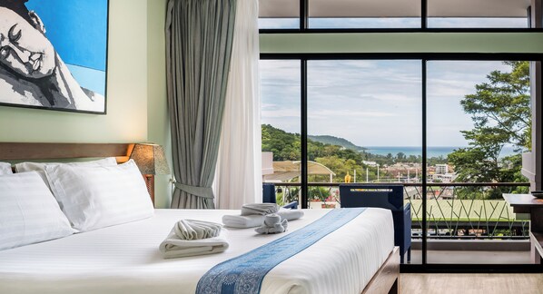 Chambre Deluxe double, vue sur l’océan | Vue de la chambre