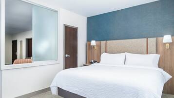 Suite, 1 Bedroom | In-room safe, desk, laptop workspace, iron/ironing board