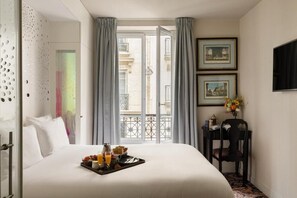 In-room safe, individually decorated, blackout curtains, soundproofing